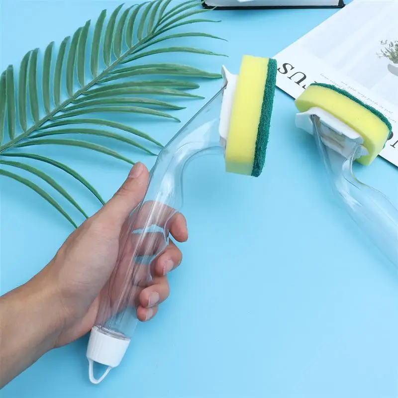2/3 шт. Кухня щетки для чистки мульти-FunctionCleaning щетка с длинной ручкой Портативный автоматический жидкий стиральный щетка для мытья тарелок