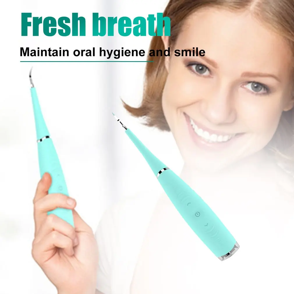 Barato Eliminador de cálculo para el hogar, limpieza eléctrica de dientes, herramienta de sarro, máquina limpiadora ultrasónica de dientes VRM8AdAzWBW