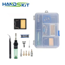 Handskit MT-100 Газовый паяльник Электрический паяльник пистолет дующий фонарь беспроводной уличный беспроводной DIY бутан газовый пистолет