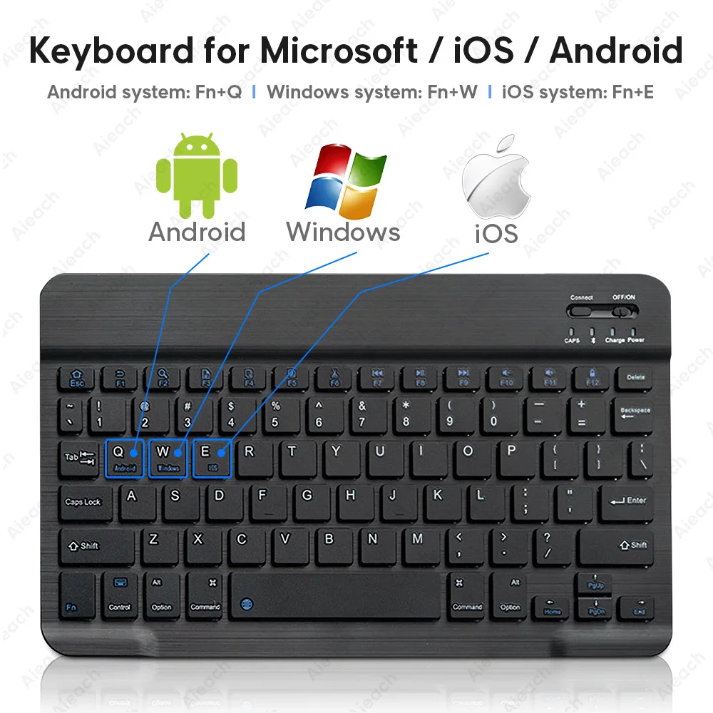 Чехол с клавиатурой Bluetooth для iPad mini 5 2019 4 чехол карандашом кожаный 3 2 1 7 9