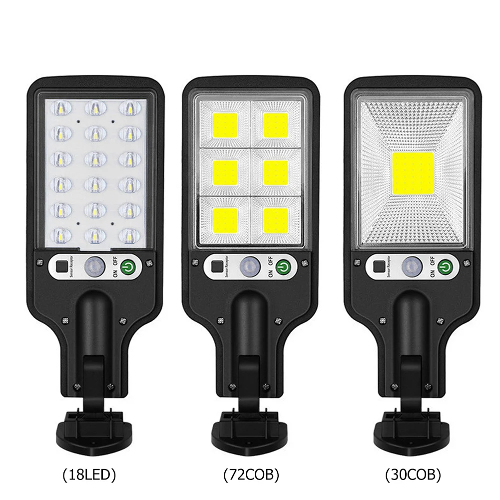 Inteligente por Indução para Parede à Prova D'água para Ambientes Cob com Sensor de Movimento Luz de Segurança Externos com 3 Luminária Solar Modos Led - 5 Luminária solar led cob com sensor de