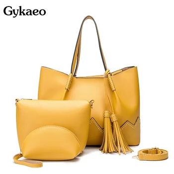 

Gykaeo European and American Style Fashion Tote Bags for Women 2020 Winter Street Shopping Purses and Handbags Lady Shoulder Bag
