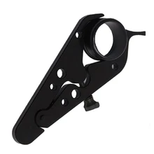 Мотоцикл круиз контроль-Универсальный дроссельная помощь-руль запястье/рукоятка замок зажим с силиконовым кольцом(черный