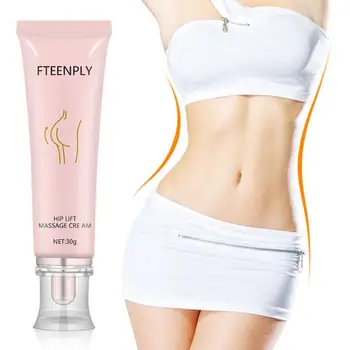 

FTEENPLY Hip Lift Massage Cream Natural Shea Butter Buttock Extraction Cream Anti-wrinkle Enlargement Butt Effective Firmin T7M7