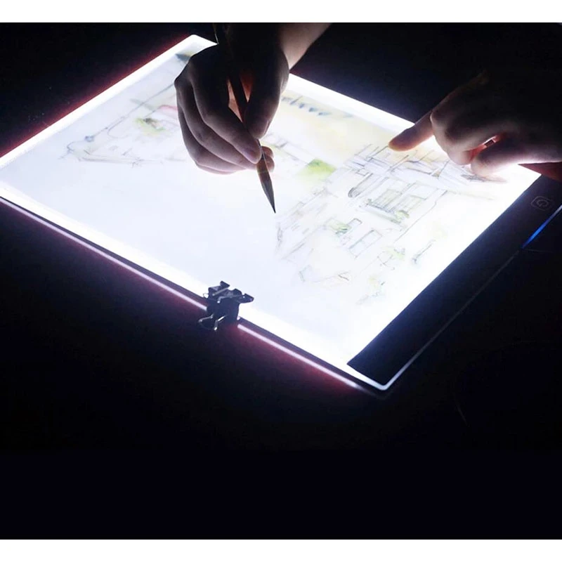 

Lightpad Tablet A4 LED Diamond Painting Ultrathin 3.5mm Pad Apply to EU/UK/AU/US/USB Plug Embroidery la casa de papel serie