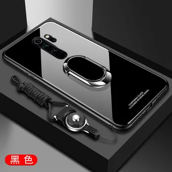 

For Xiaomi Redmi Note 8T Case Tempered Glass With Stand Ring Magnet Protect Cover Case for xiaomi redmi note 8 Pro redmi 8 8a