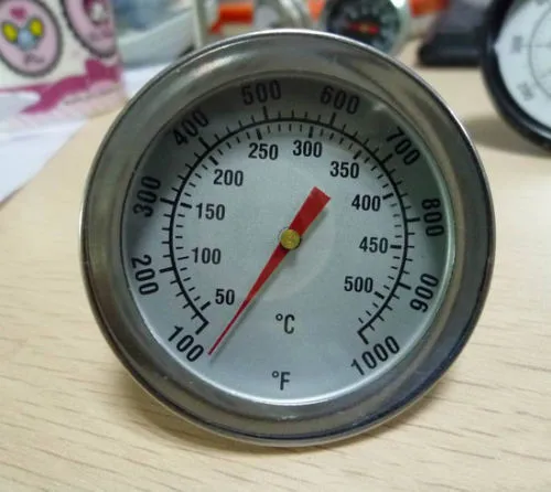 Формы для выпечки из нержавеющей стали Дымосос для барбекю гриль для ямы биметаллический термометр датчик температуры с двойной Gage 500 градусов Инструменты для приготовления пищи