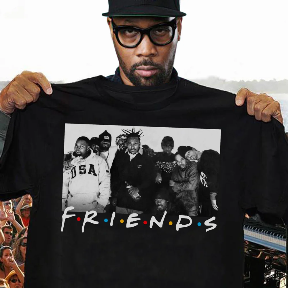 Новая уличная одежда футболки Wu-Tang Clan Friends TV Show винтажный подарок для мужчин и