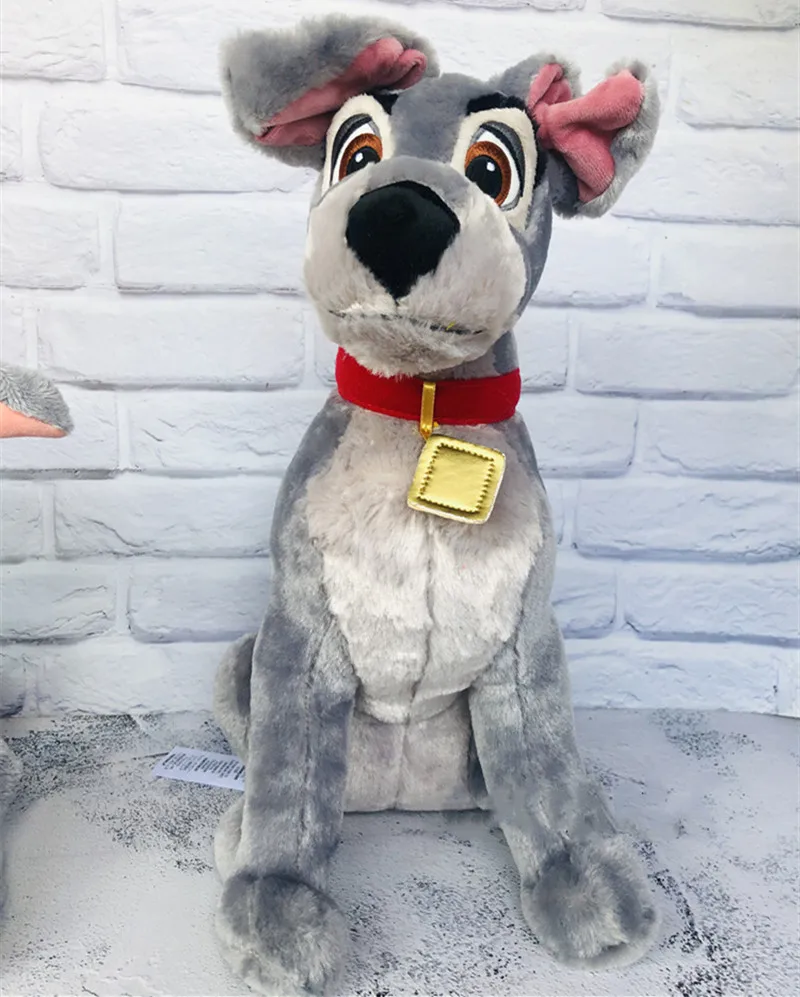 Оригинальная плюшевая игрушка Disney Lady and the Tramp с мультяшной собакой мягкие куклы 36
