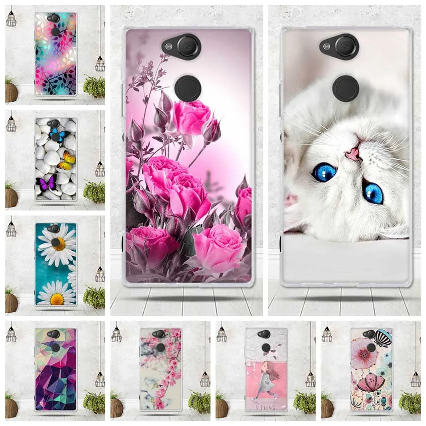 

For Funda Sony Xperia XA2 Case Cover Cute Soft TPU Silicon Coque For Sony Xperia XA2 Ultra Phone Case Capa For Sony X A2 Cover