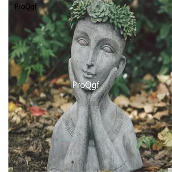 

ProQgf 1Pcs A Set ancient feel goddess flower pot