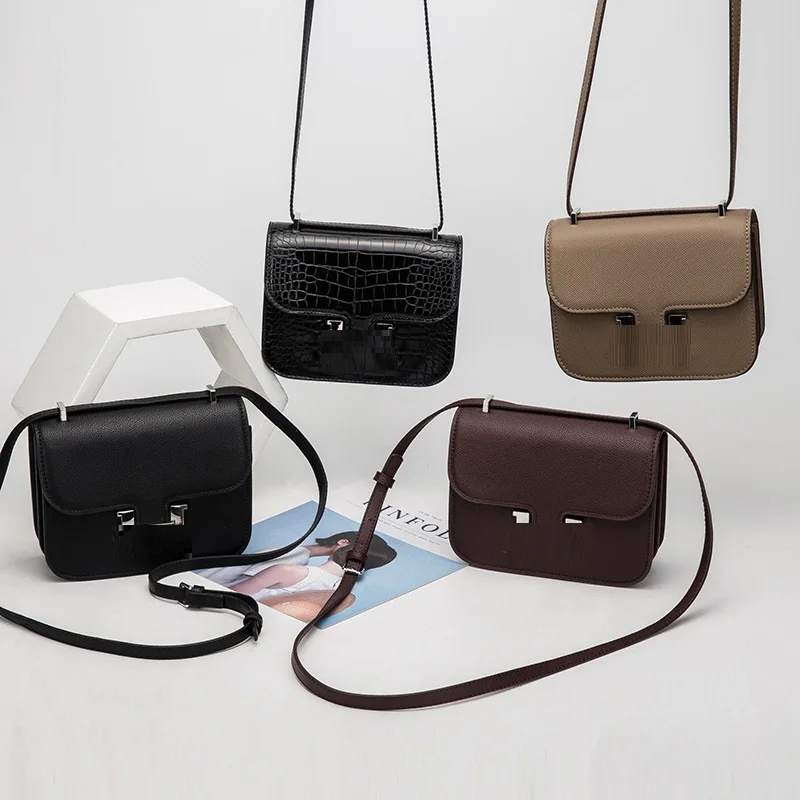 

Fashion Alligator Small Crossbody Bags for Women 2020 Elegant Mini PU Flap Shoulder Messenger Bag for Girl Ladies Phone Purse