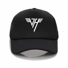 Бейсбольная кепка Van Halen для студентов, пары, Кепка с логотипом Van Halen, сетчатая Кепка в стиле хип-хоп, новая модная шляпа для мужчин и женщин, шляпа от солнца