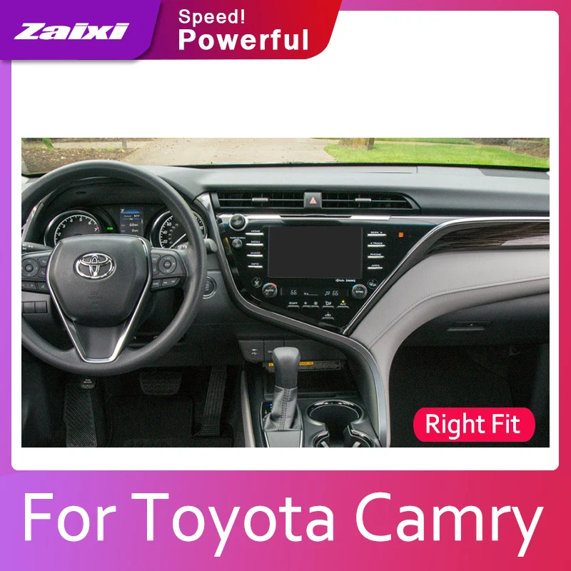 ZaiXi Android 2 Din Автомобильный Радио Мультимедиа Видео плеер Авто Стерео gps карта для Toyota Camry~ медиа Navi навигация