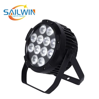 

UK STOCK Sailwin 12X18W Aluminum Quite RGBAW+UV Wireless Stage LED Par Light Disco Lighting For Event Party Club LED UPLIGHT
