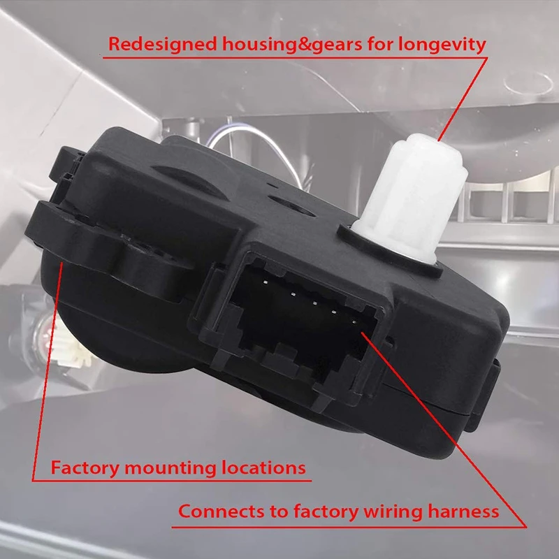 HVAC нагреватель смесь привод двери 604-970 27743ZP00A для 2004-2009 Nissan Quest, 2004- Nissan Titan, для 2007- Nissan Arma