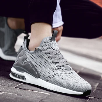 

2020 Men Shoes Air Cushion Size 36-45 Support Dropshipping Couple Sneakers Shoes Mesh Breathable Chaussure Homme Spring/Autumn
