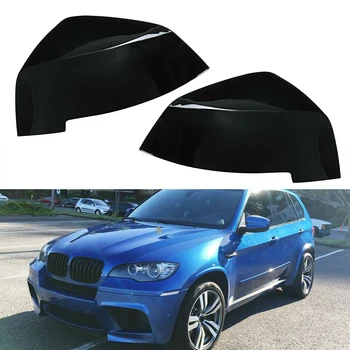 

Gloss Black Rearview Cap Mirror For BMW 1 2 3 4 X M Series High Quality