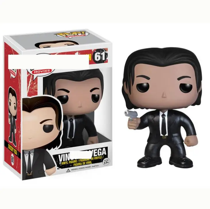 Funko поп-пульпа фантастика Jules Vincent Vega коллекция моделей Игрушек фильм ПВХ Коллекция игрушек для детей Рождественский подарок