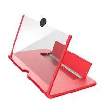 Новейший Pull Typer Усилитель сотового телефона 3D эффект высокой четкости большой экран с настольным держателем увеличительное складывание для игры в кино