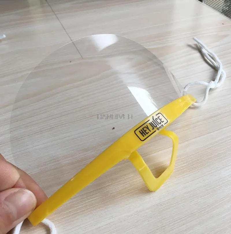 

10 pieces of transparent mask catering food hotel plastic rubber for kitchen restaurant waiter smile prevent mist spit