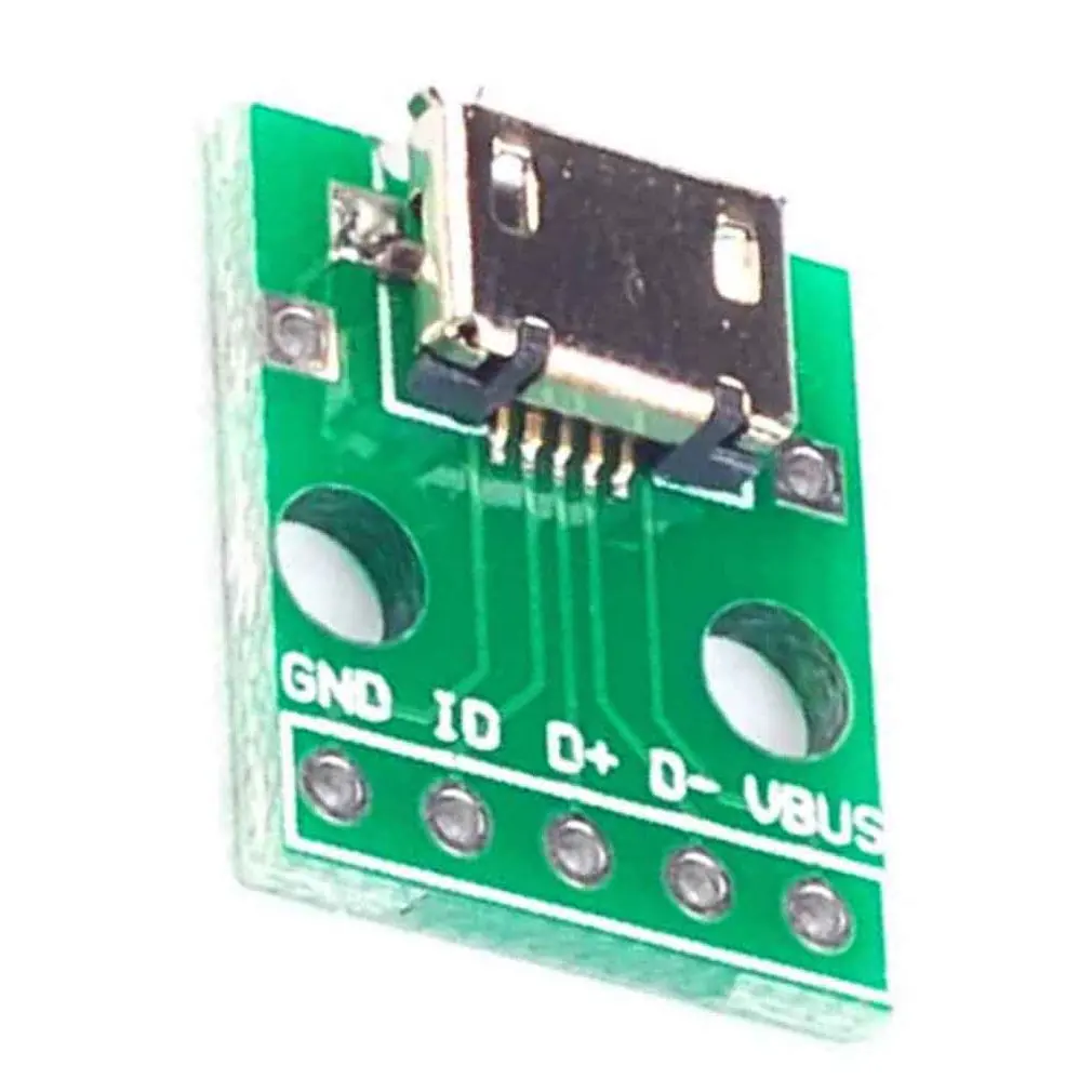Мини Micro Usb Для Dip Seat Mini 5P патч для прямого подключения сварная плата адаптера 2 54 мм