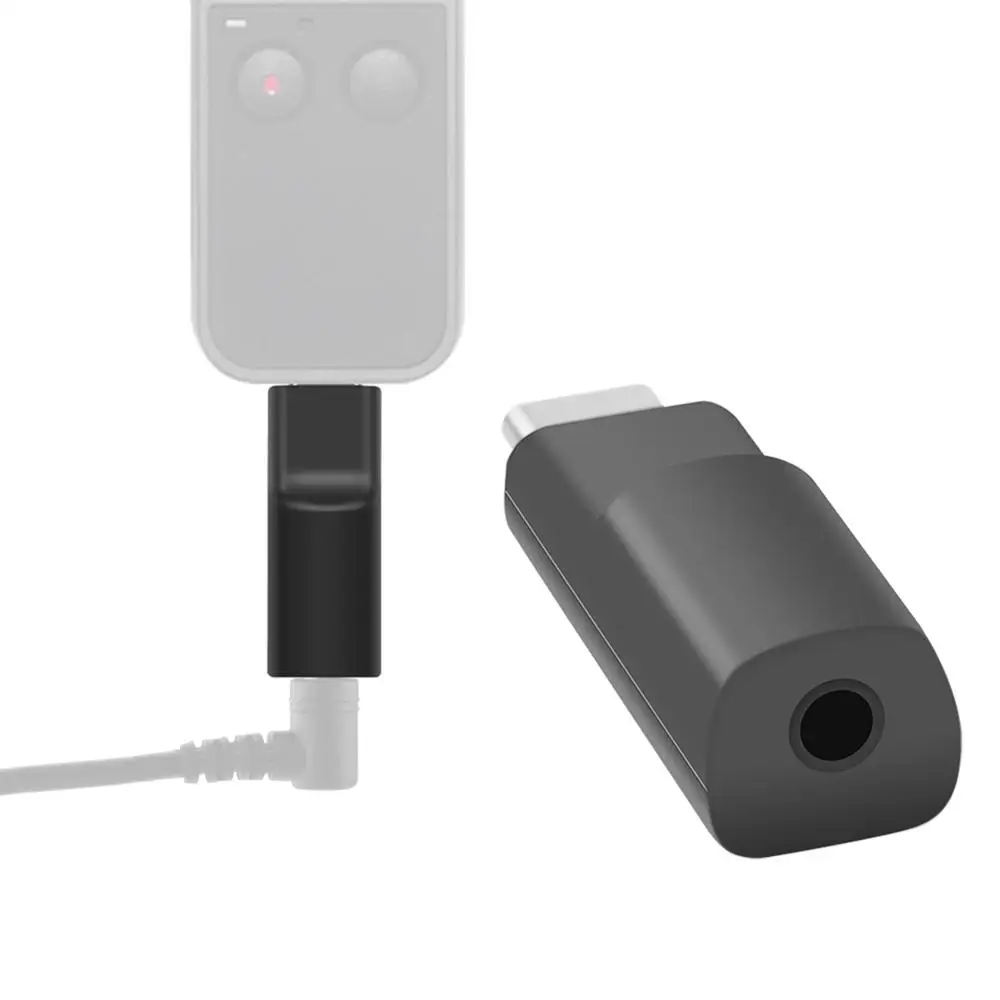 Skup Dla DJI Osmo kieszeni 3.5mm Adapter Audio nagrywanie Adapter zewnętrzny mikrofon Audio akcesoria