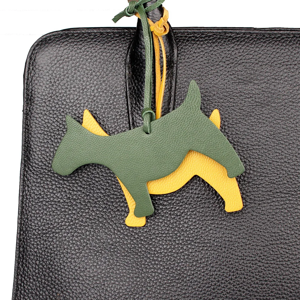 Известный бренд ручной работы из натуральной кожи олень брелок в виде жирафа кулон брелок для женщин сумка Шарм аксессуары
