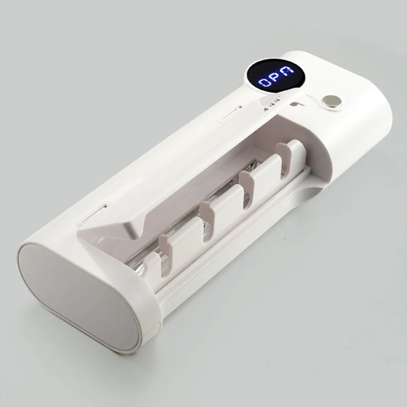 USB портативная зубная щетка стерилизация дезинфицирующее средство ультрафиолетовая зубная щетка для чистки ванной комнаты Стеллаж для хранения инструменты для личной гигиены