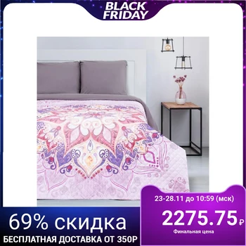 

Bedspread "Ethel" Euro Mandala, 230x210 cm, microfiber 5092830