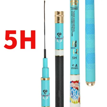 

Carbon Taiwan Fishing Rod Long Section Hand Pole Light Ultra 5H Hard Fishing Peche Carp Angeln Wedkarstwo Olta Spinning De Pesca