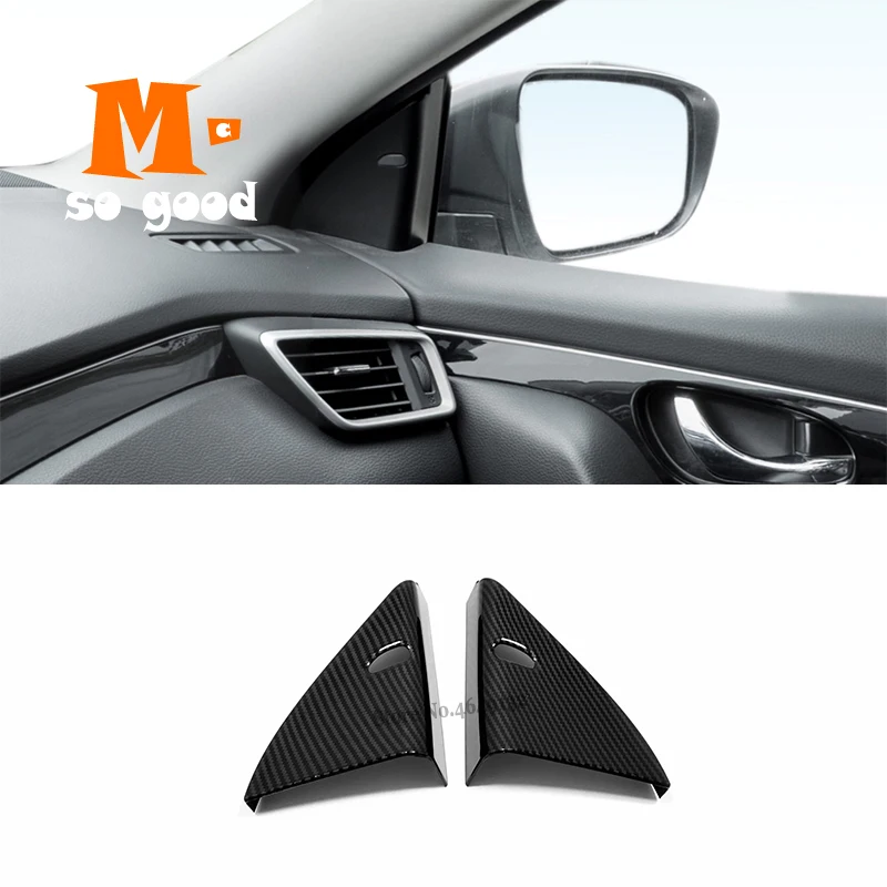 ABS аксессуары для отделки из углеродного волокна Nissan Qashqai J11 2015 16 17 18 2019