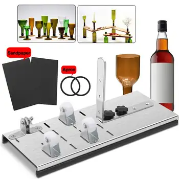 

Glass Bottle Cutter Cutting Tool Stainless Steel Bottles Cutting Wine Beer Glass Bottle Cutter DIY Glass Sculptures Cut Machine
