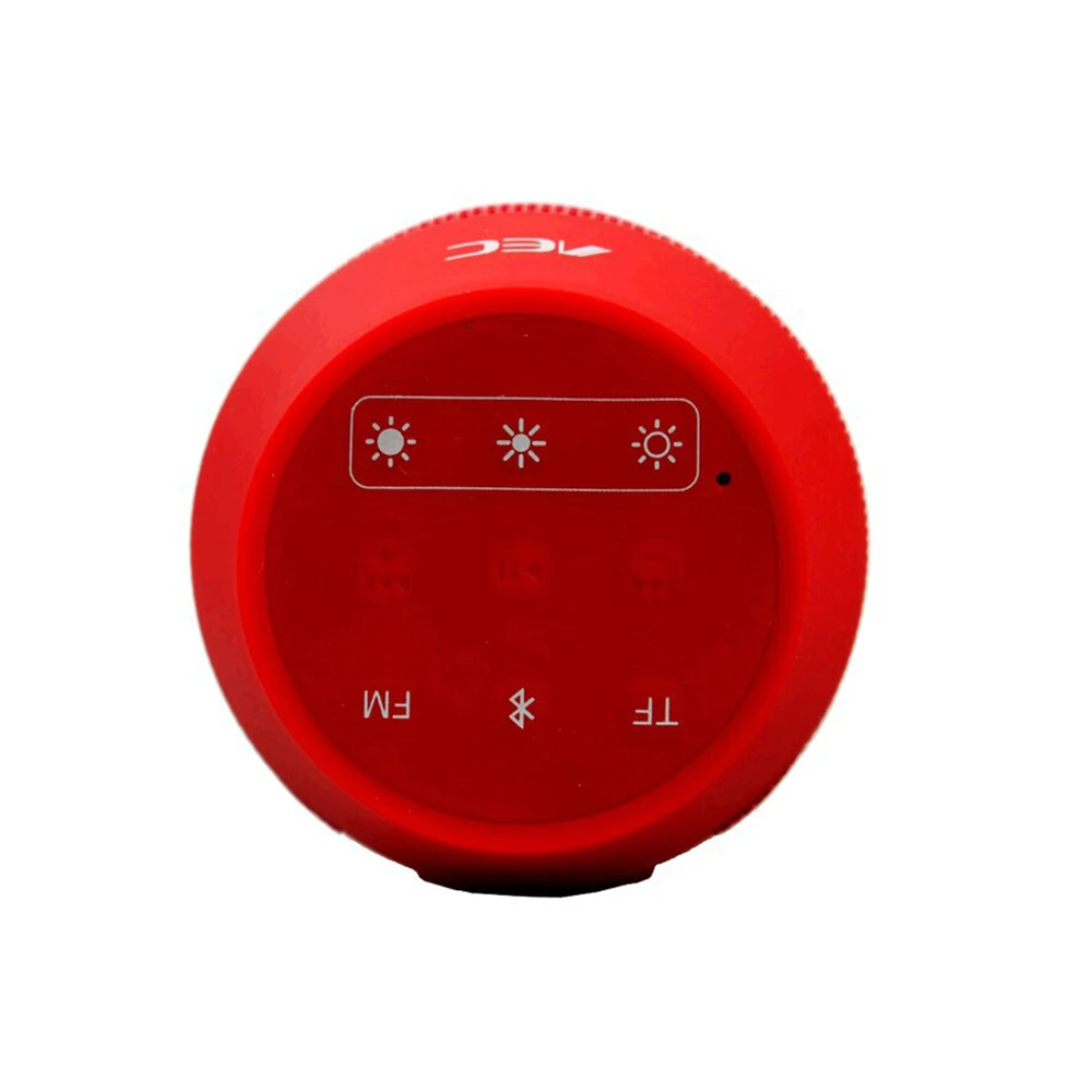 Bluetooth динамик AEC BQ-615 Красочный светодиодный беспроводной мини портативный caixa de som с поддержкой fm-радио TF карта музыкальный сабвуфер