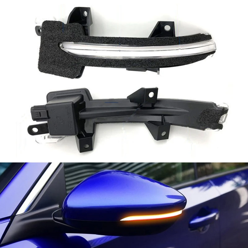 2pcs LED Dynamic Turn Signal Blinker Sequential Side Mirror Indicator Light Lamp for Honda Accord Inspire 2018 2019 | Автомобили и