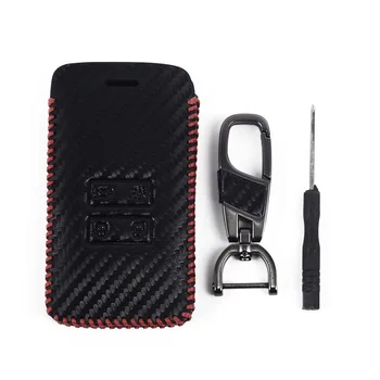 

Leather Car Key Protection Case Cover Perfect Match Precise Button Position Keychain For Renault Captur Clio Megane Koleos