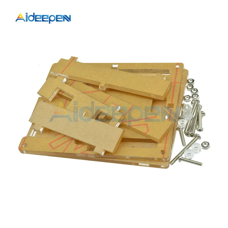 Для Arduino R3 макетная плата акриловая прозрачная защитная коробка оболочка чехол