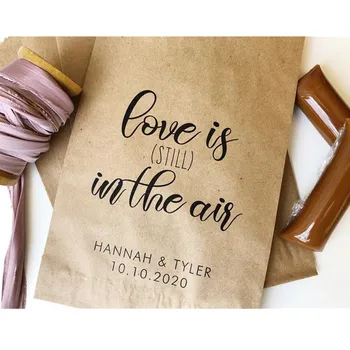 

Custom 2020 Wedding Favors (Unfilled)- Eco Friendly Wedding Favors - Printed Favor Bag - Treat bag - Goodie Bag - Bridal Shower