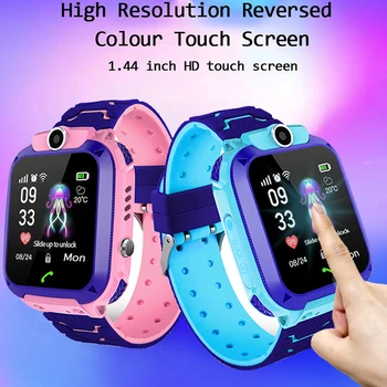 

Children's Smart Watch SOS Phone Watch Smartwatch For Kids With Sim Card Photo Waterproof IP67 Kids Gift For IOS Android