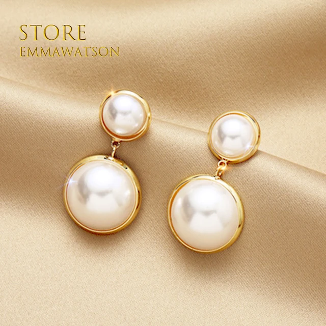 Fashion Women's Earrings Set Pearl Crystal Stud Earrings For Women 2021 Boho Geometric Round Flower Tassel Earrings Punk Jewelry 27