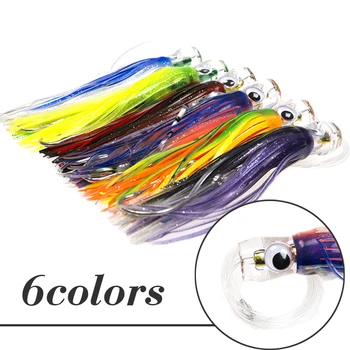 

Octopus Fishing lure Baits Crankbaits Replace Supplies 6-Color Acrylic