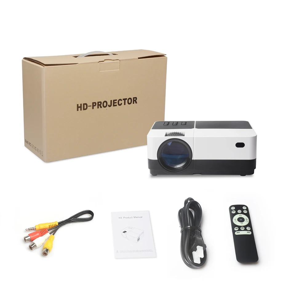 projector near me Smartldea H3 native 1280x720 Android wifi Smart projector support 1080p HD led home proyector Large Screen video game beamer new projector