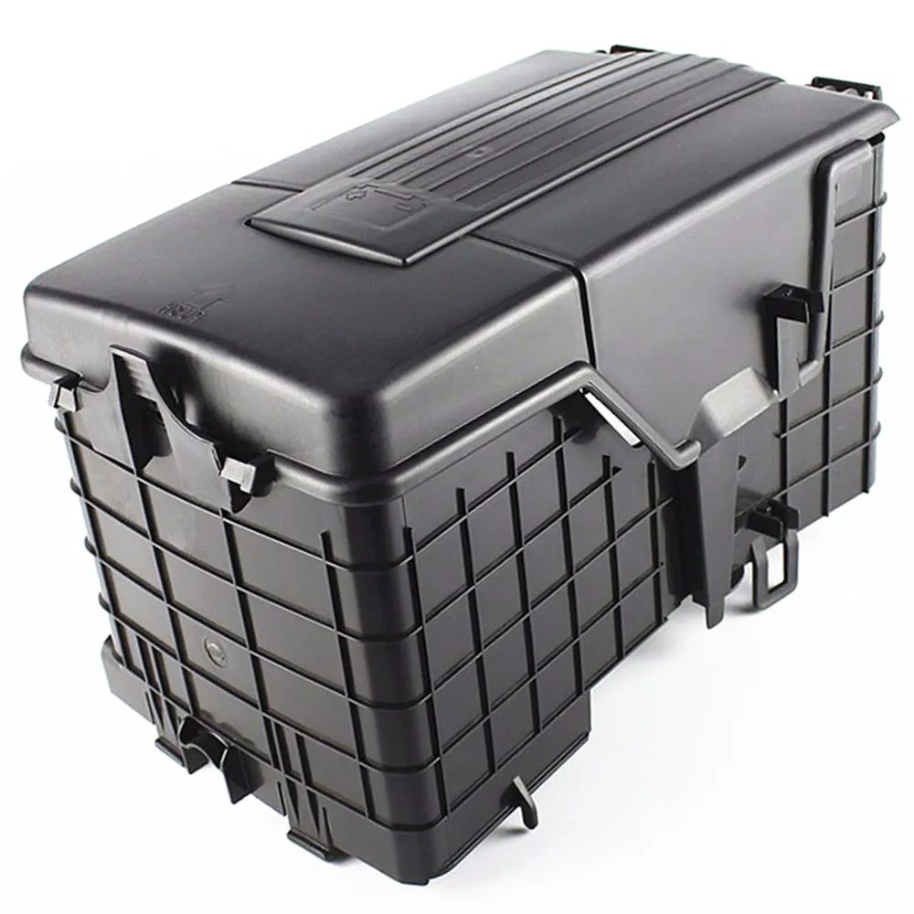 SCJYRXS Battery Cover Dust Protection Box For Passat B6 Golf MK5 MK6 A3