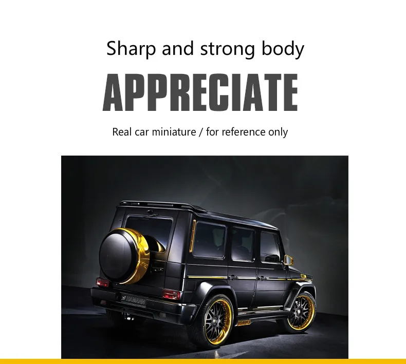 Высокая имитация 1:24 Benz G65 babos сплав оттягивающийся назад игрушечный автомобиль модель музыкальная мигающая шесть открывающихся дверей литая под давлением металлическая игрушка для детей