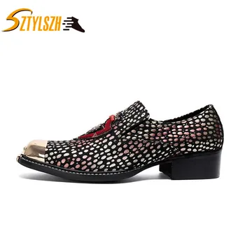 

Men Genuine Leather Shoes Casual Business Men Pointed Shoes Men Wedding Men Fashion Dress Breathable comfort Boat Shoes