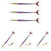 New 3 sizes available Colorful Fish Tail Design Nail Art Line Painting Pen Handy Crystal Acrylic Drawing Pen Mermaid Nail Tools 1