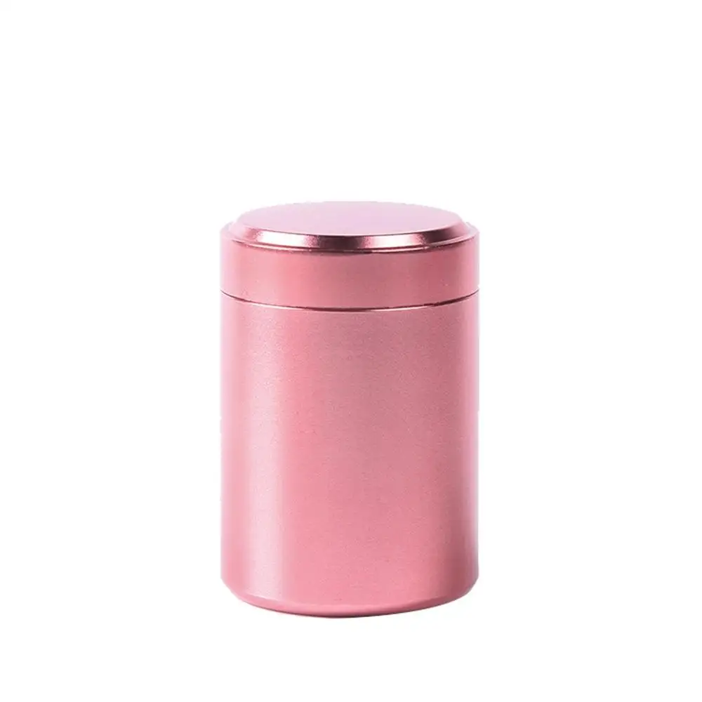 1 шт. высокое качество чай кофе сахар кухня хранения канистры банки горшки контейнеры банки кухонные инструменты аксессуары L* 5 - Цвет: Розовый