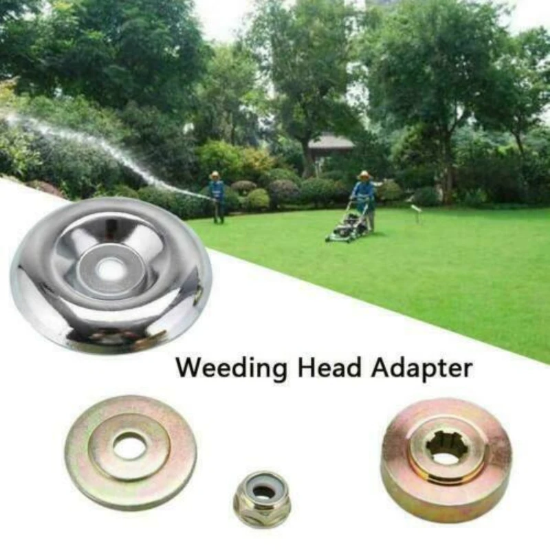 

4Pcs/Set Outdoor Trimmer Head Adaptor Kit Lawn Mower Accessories Weeding Head Garden Brushcutter Trimmer Tool