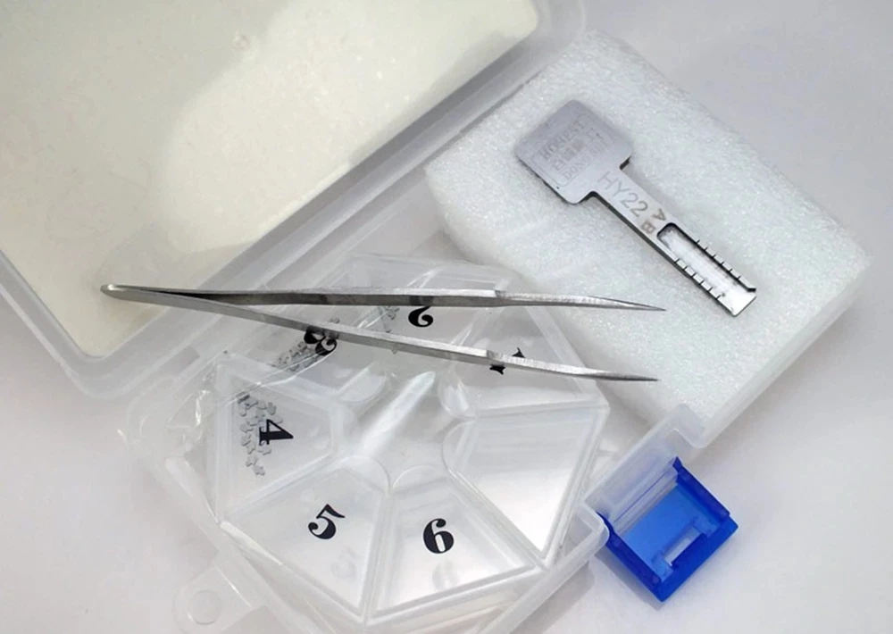 Locksmith Tools Locksmith Extractor Tools Lock Pick Tools Lock Pick Set Lock Repair Tool Pin Disassembly Tool Car Key Cutting Machine CHKJ Original Locksmith Tools Car Auto Key Profile Mould HU66 HU92 HU100 HU101 HON66 For Key Profile Modeling Duplicating