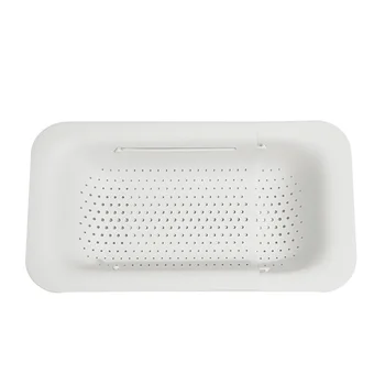 

Home PP Bowl Vegetable Basket Easy Clean Kitchen Organizer Nordic Storage Rack Dish Drainer Restaurant Fruit Durable Adjustable
